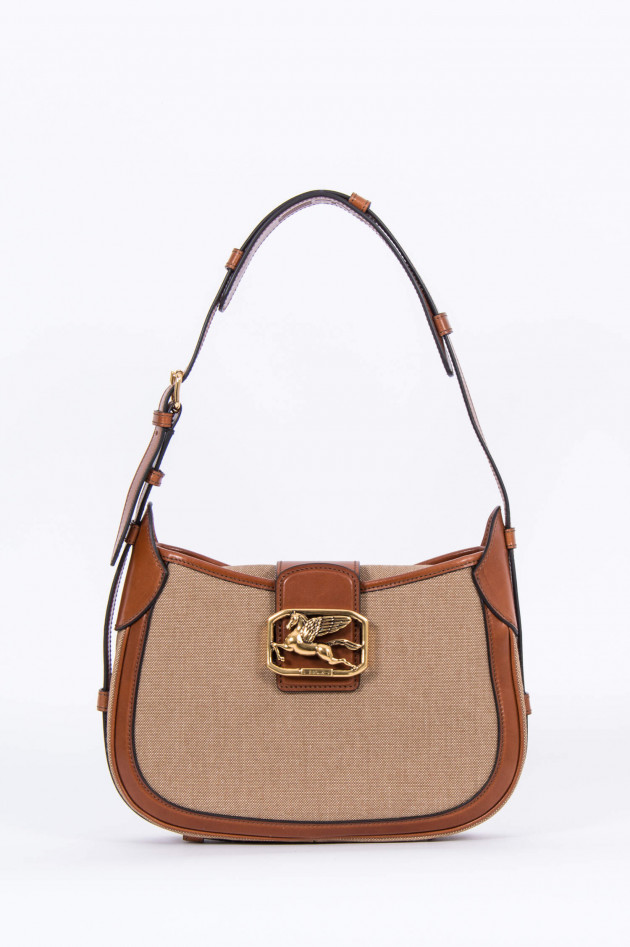 Etro Pegaso Tasche in Camel/Beige