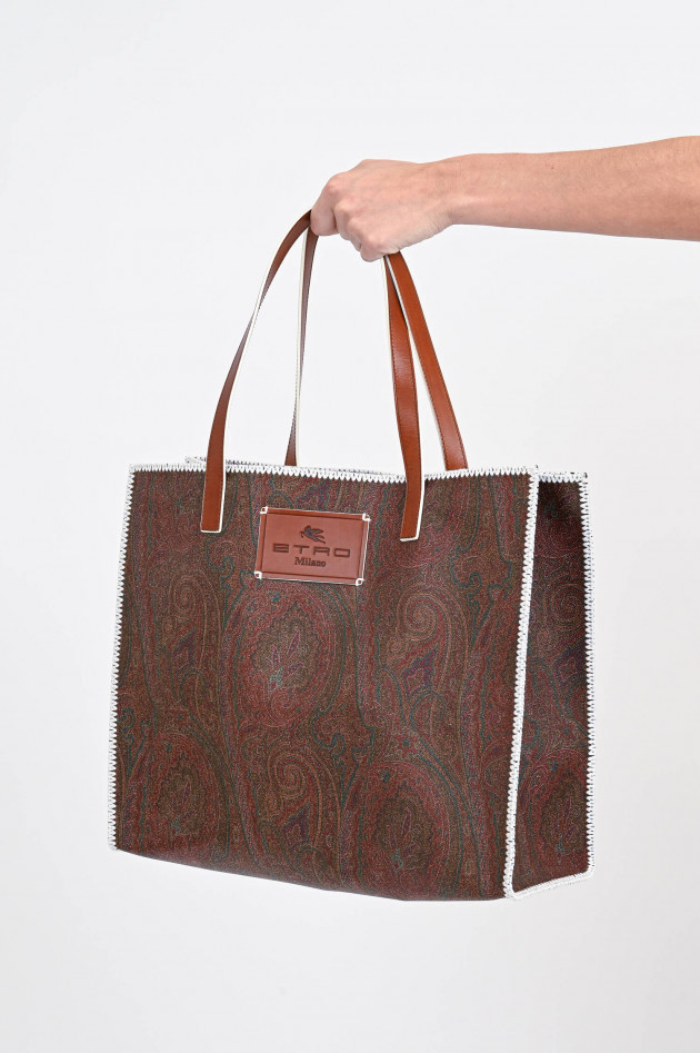 Etro Shopper mit Paisleymuster