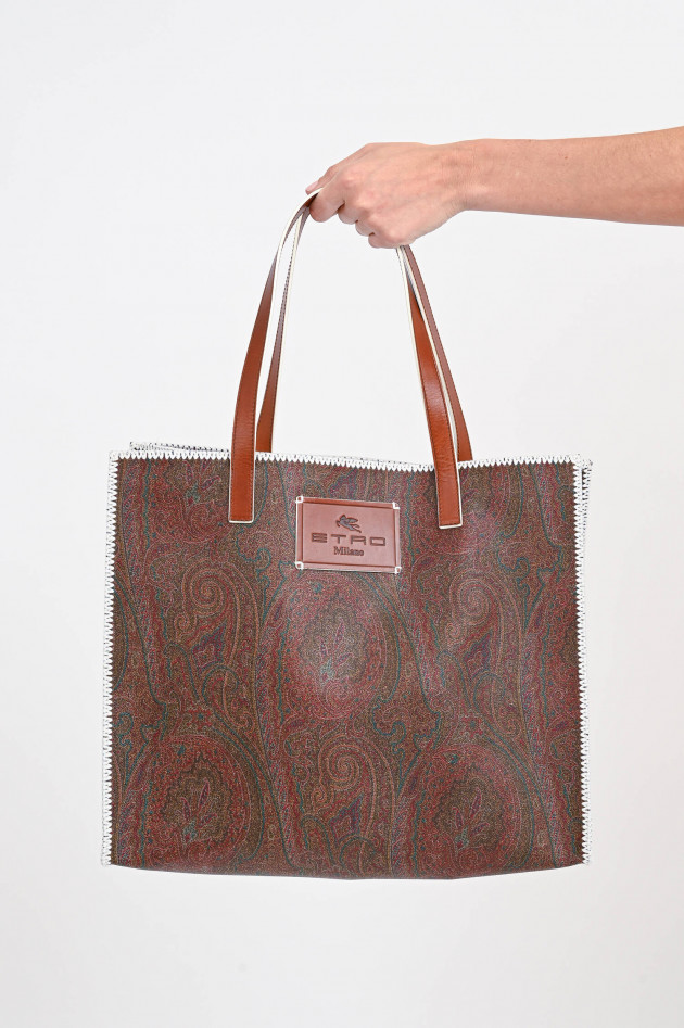 Etro Shopper mit Paisleymuster