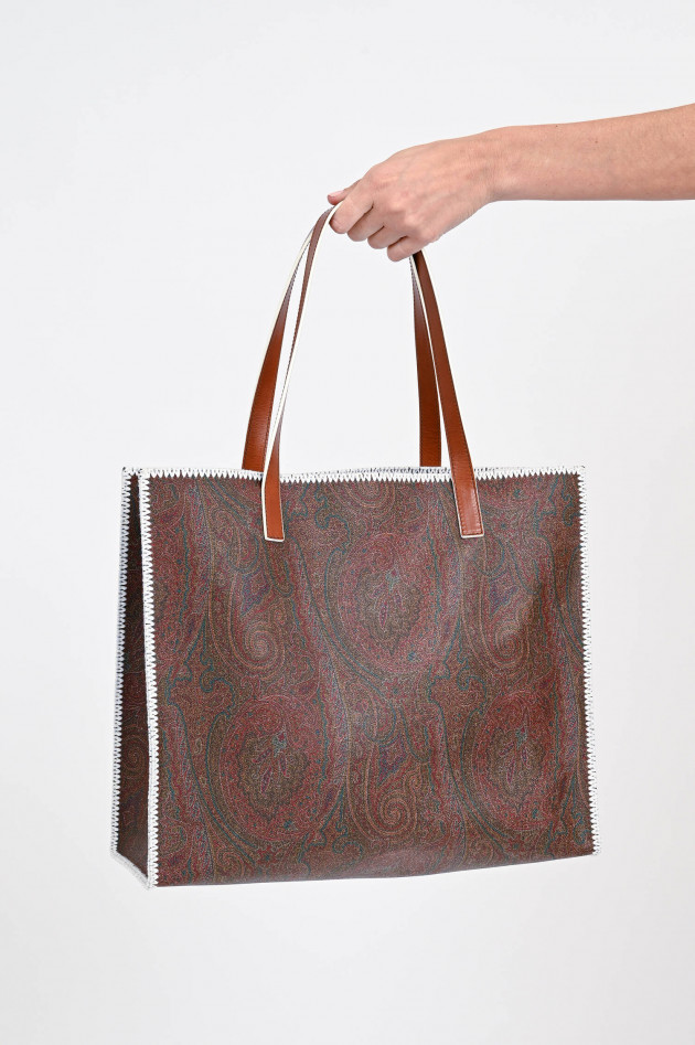 Etro Shopper mit Paisleymuster