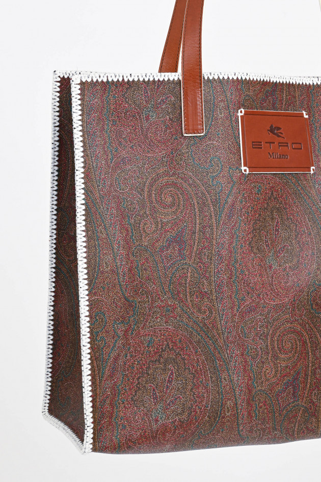 Etro Shopper mit Paisleymuster