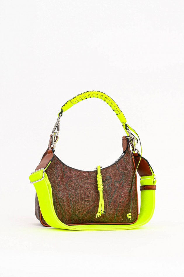 Etro Mini-Hobo-Tasche mit Paisleydesign