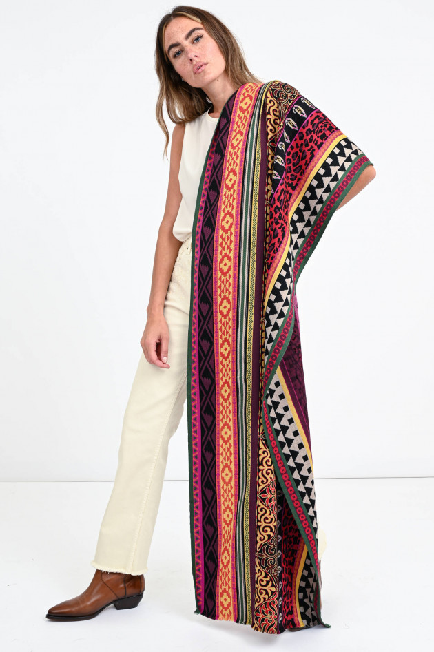 Etro Jacquard-Schal im Ethno-Style in Multicolor