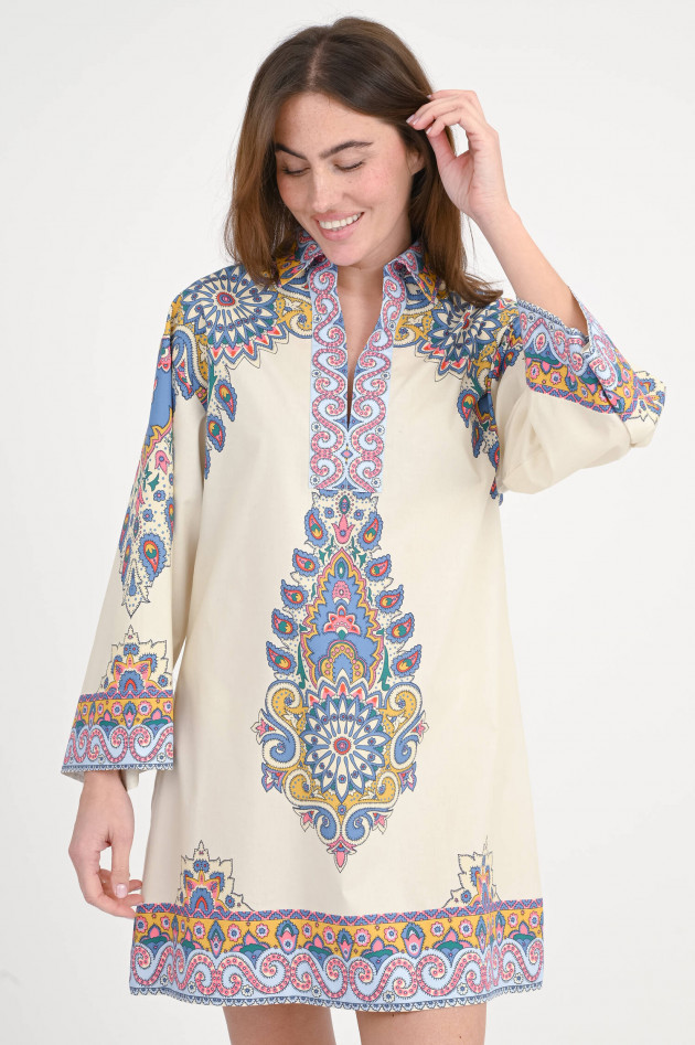 Etro Gemusterte Tunika in Gelb/Multicolor
