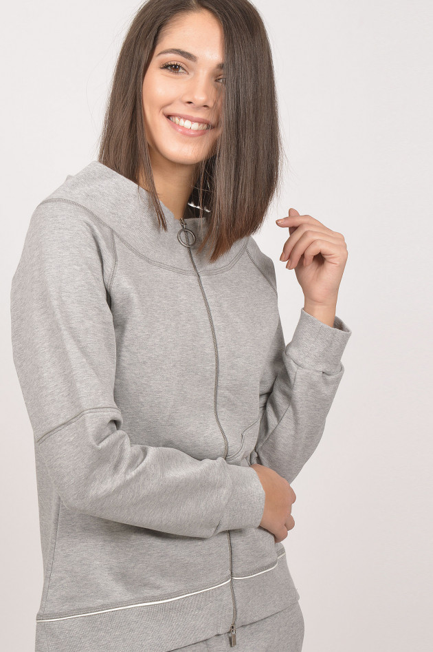 Fabiana Filippi Sweatjacke in Grau