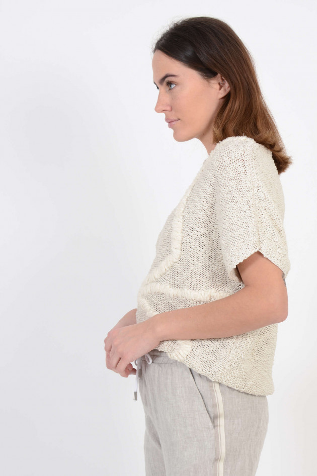 Fabiana Filippi Oversized Pullover in Natur