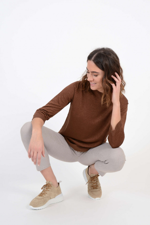 Fabiana Filippi Feinstrickpullover in Braun