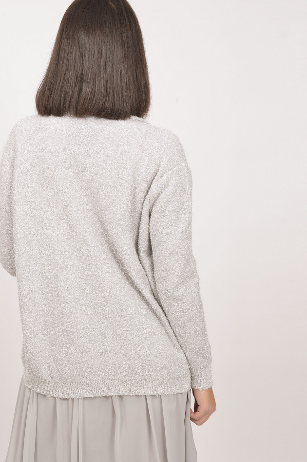 Fabiana Filippi Oversized - Cardigan in Grau