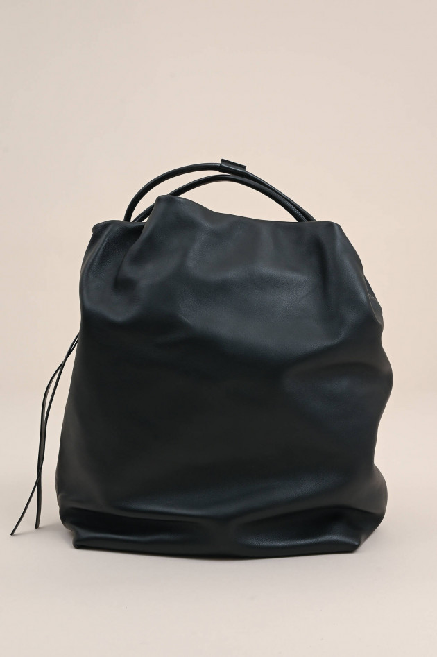 Fabiana Filippi Leder-Handtasche Schwarz