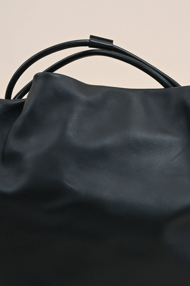 Fabiana Filippi Leder-Handtasche Schwarz