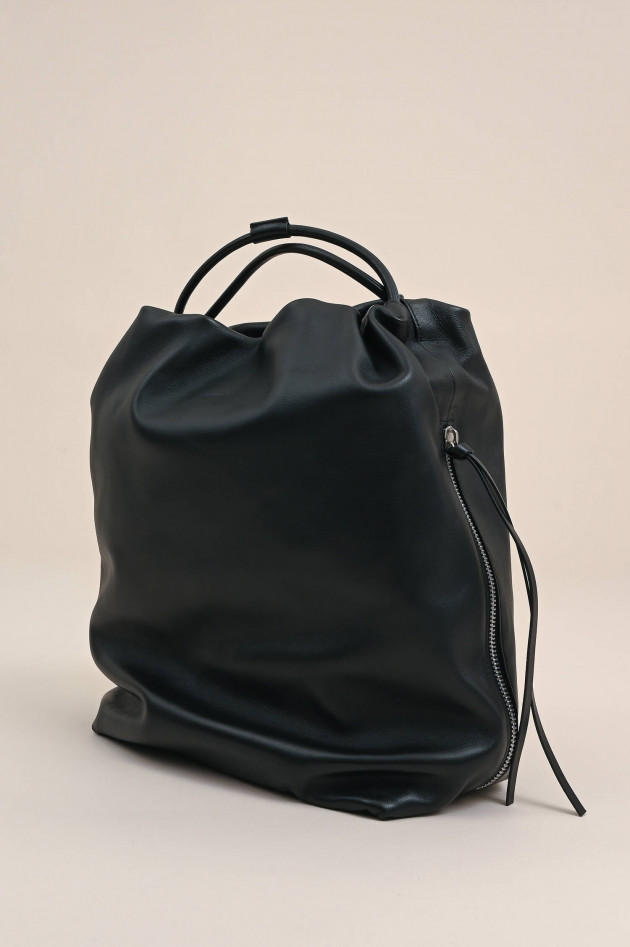 Fabiana Filippi Leder-Handtasche Schwarz