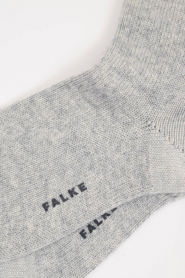 Falke Socken aus Cashmere in Hellgrau