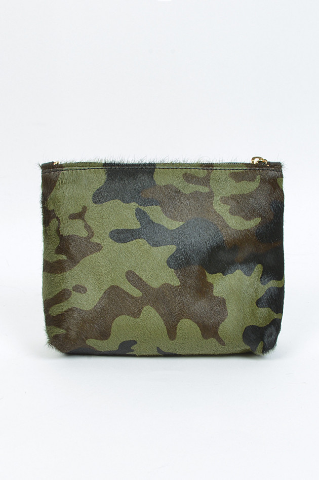 Federico Price Vintage - Unikat SMALL BAG Camouflage in Grün