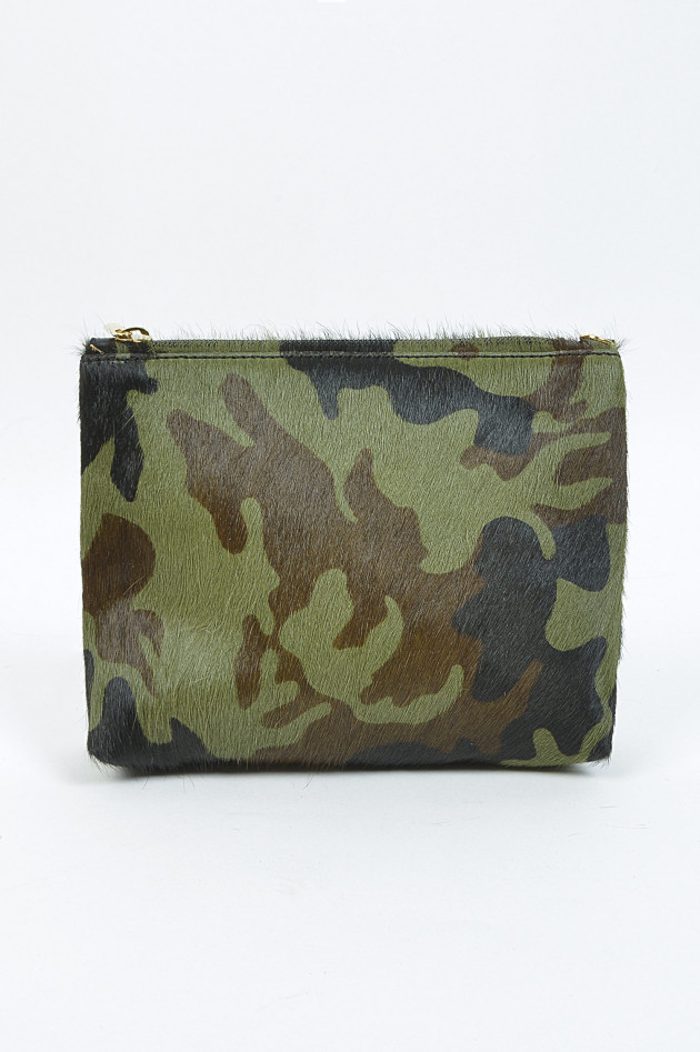 Federico Price Vintage - Unikat SMALL BAG Camouflage in Grün