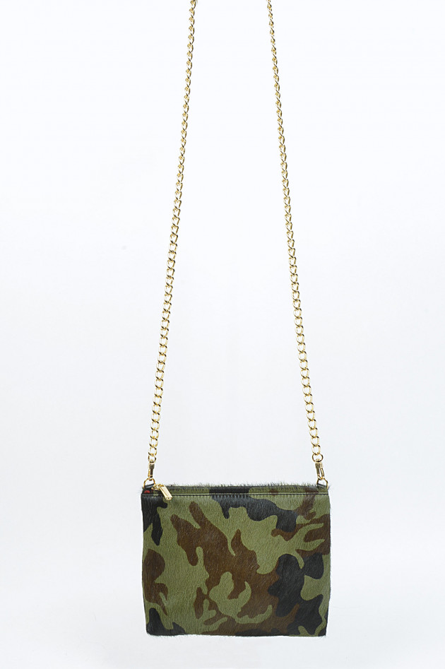 Federico Price Vintage - Unikat SMALL BAG Camouflage in Grün