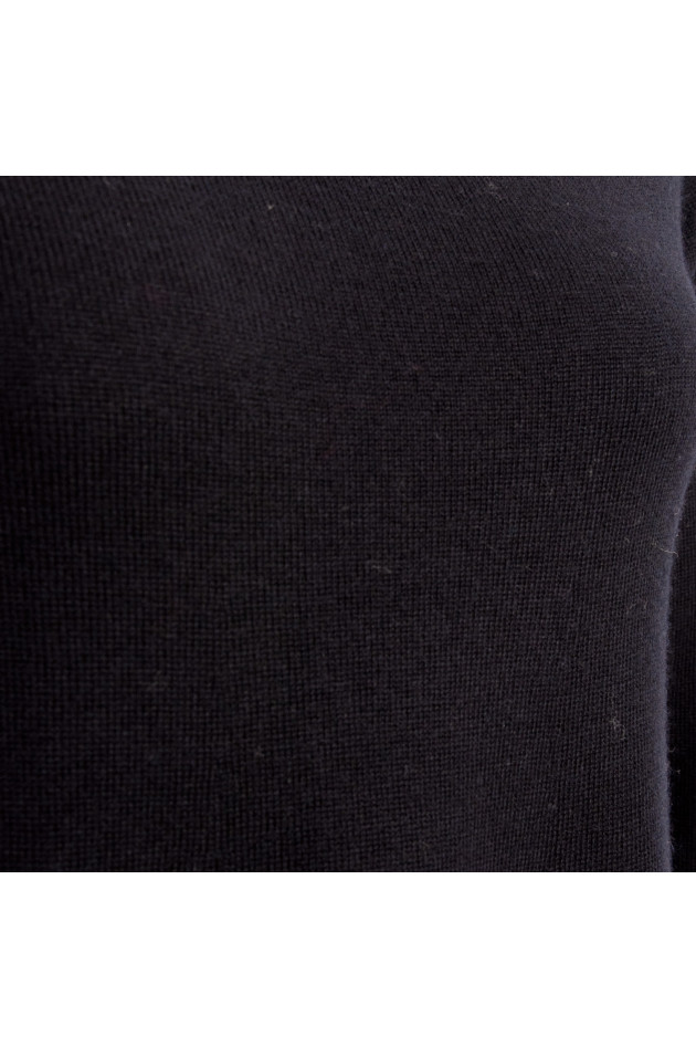 Repeat Feinstrickkleid in Navy
