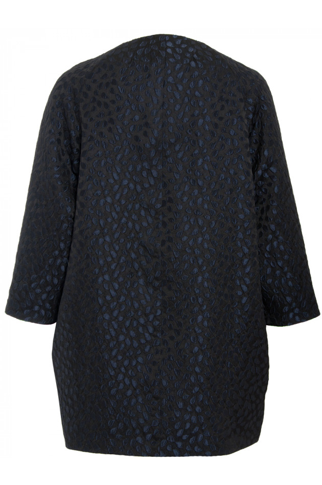 Brokatjacke Blau