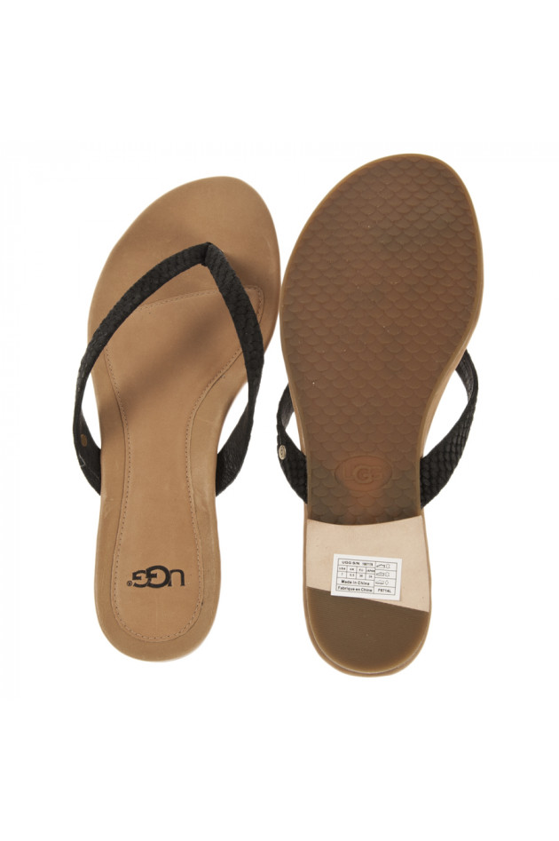UGG Australia Flip Flop ALLARIA II im schwarzen Schlagendes