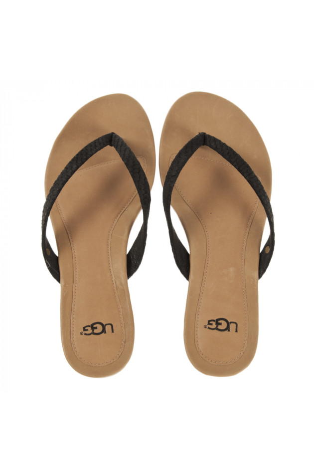 UGG Australia Flip Flop ALLARIA II im schwarzen Schlagendes