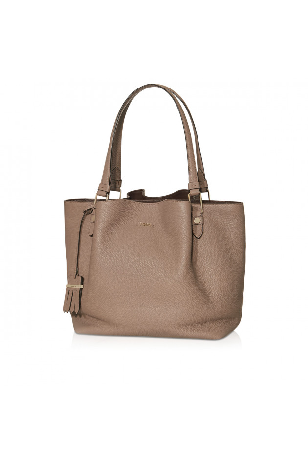 Tod's Flower Bag Media in Taupe