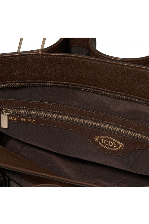 Tod's Flower Bag Media in Taupe