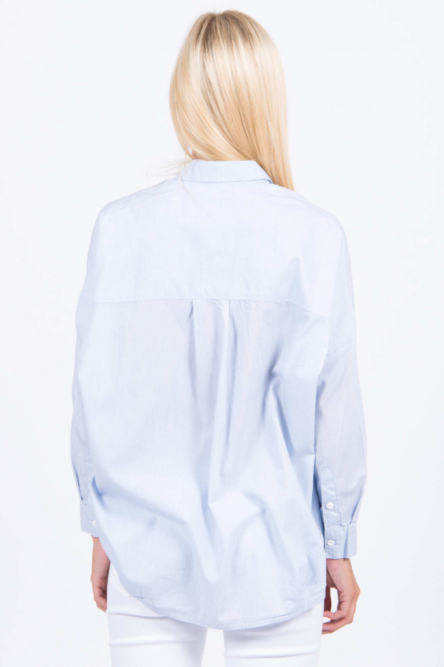 French Connection Bluse in Blau/Weiß gestreift