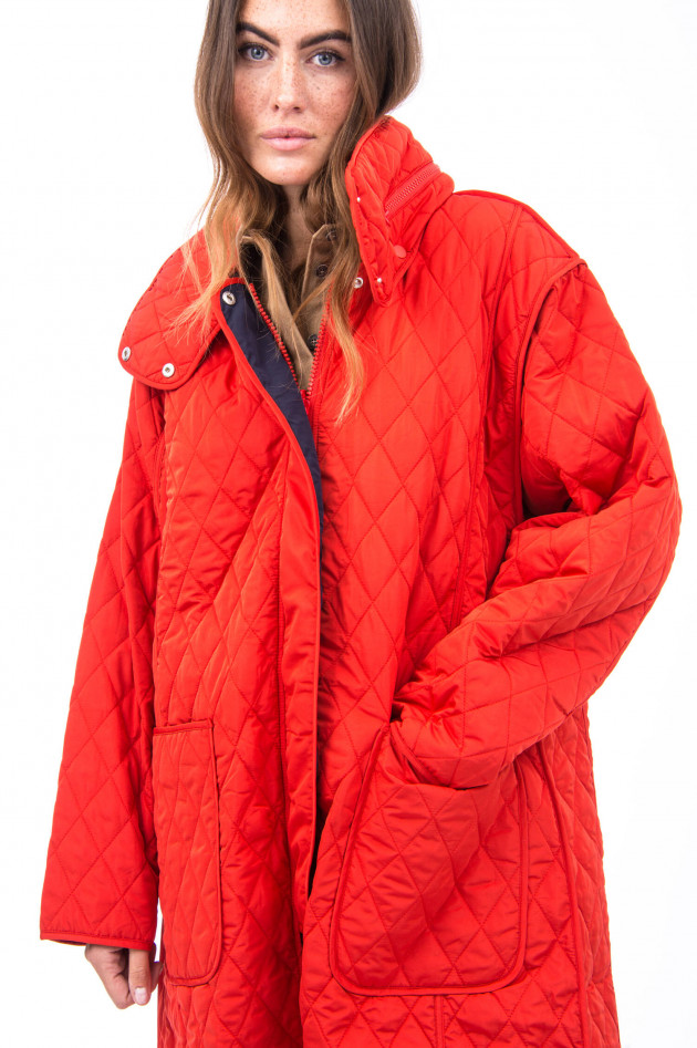 French Connection Raffinierte Steppjacke in Rot