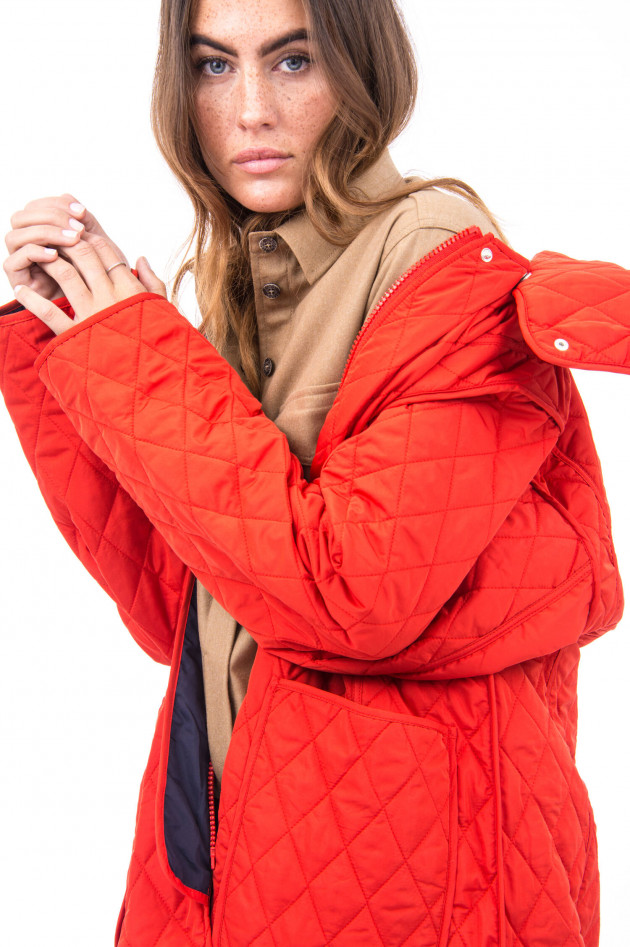 French Connection Raffinierte Steppjacke in Rot