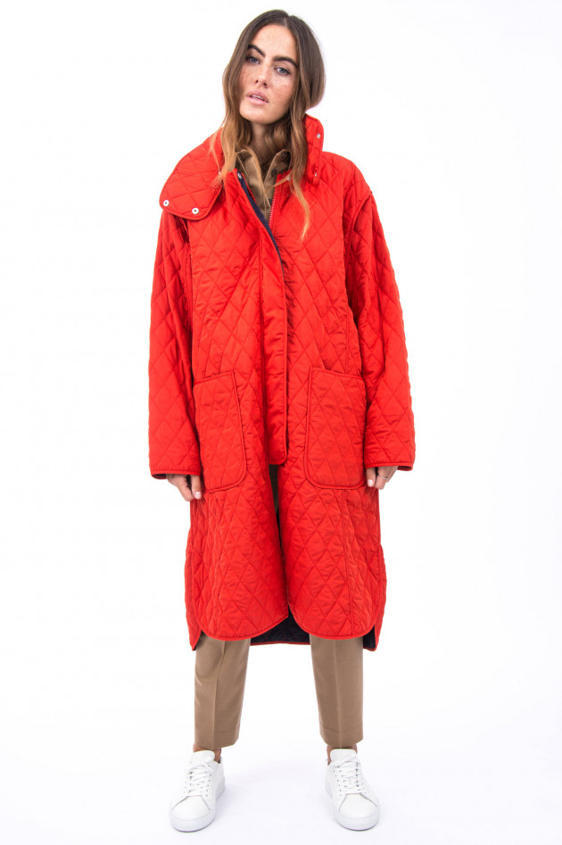 French Connection Raffinierte Steppjacke in Rot