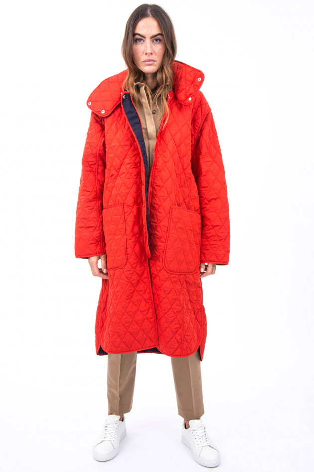French Connection Raffinierte Steppjacke in Rot
