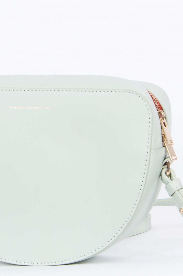 French Connection Crossbody-Bag in Mintgrün/Rot