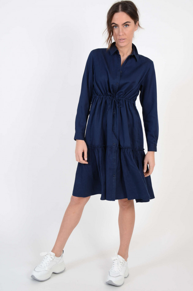 French Connenction Hemdblusenkleid in Navy