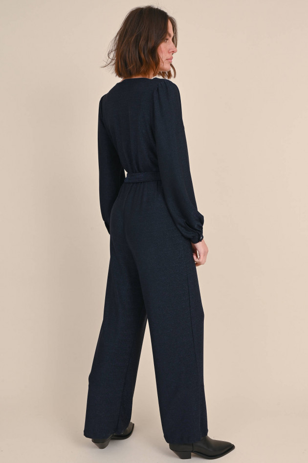 Frogbox Glitzer Jumpsuit in Navy