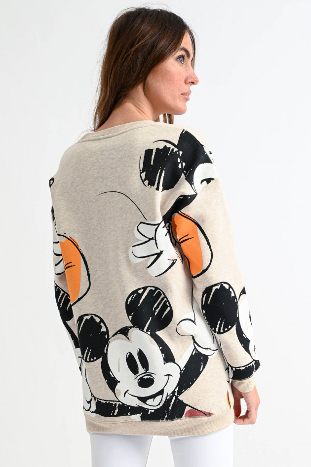Frogbox Langer Mickey Mouse Sweater in Sand