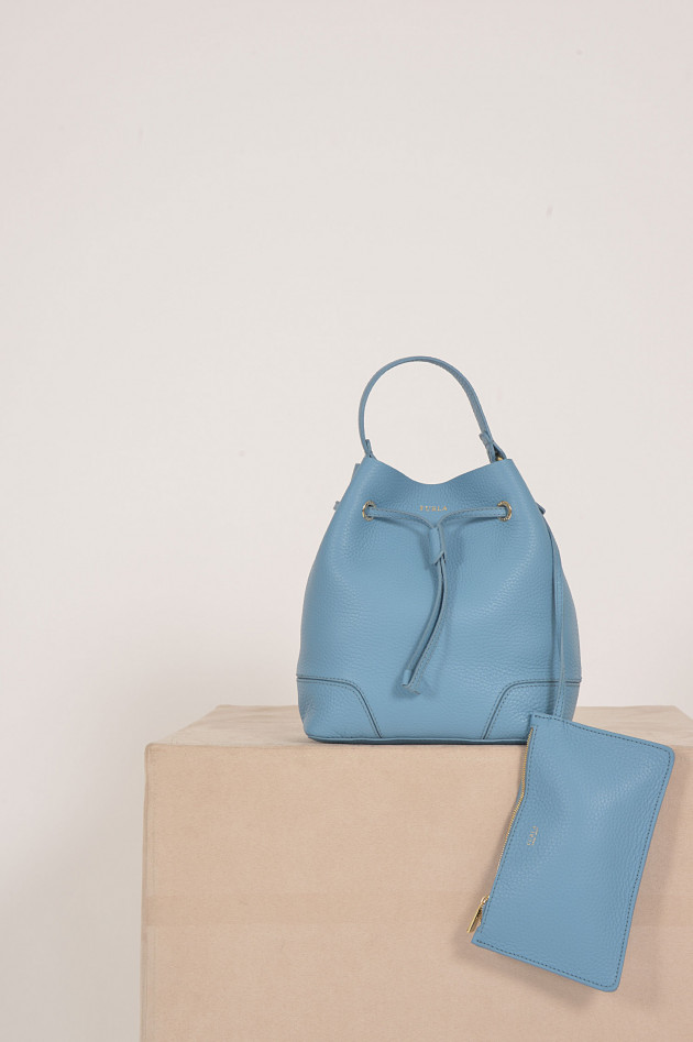 Furla Beuteltasche STACY SMALL in Hellblau