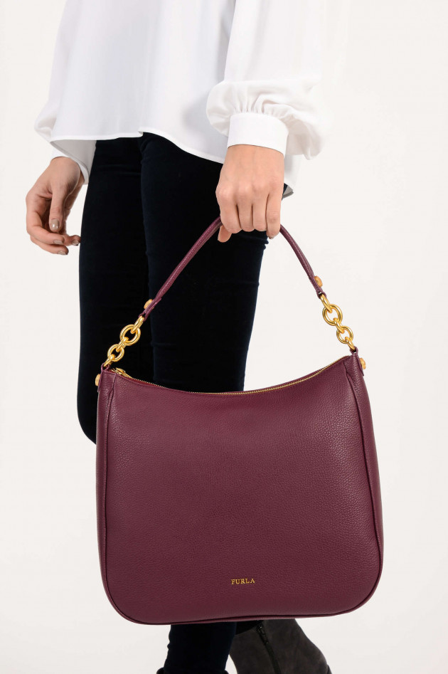 Furla Tasche HOBO in Bordeaux