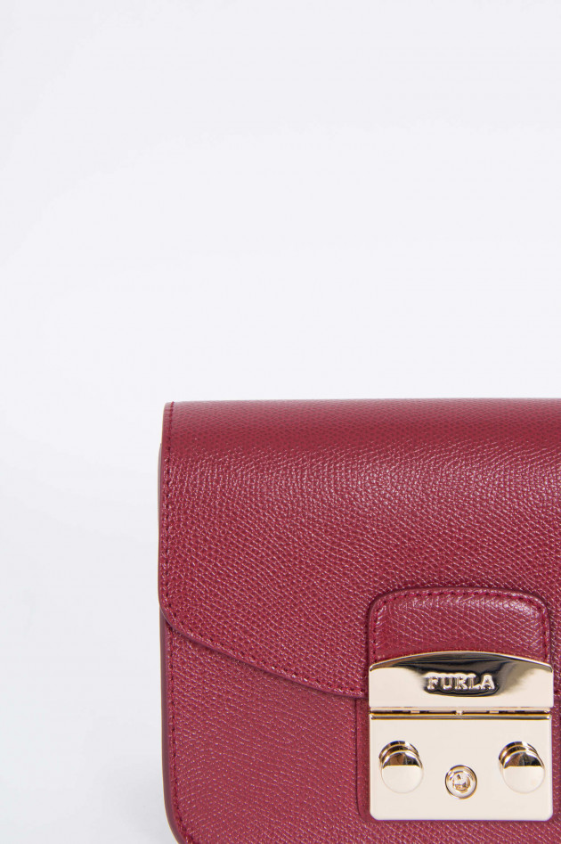 Furla Tasche METROPOLIS MINI in Weinrot