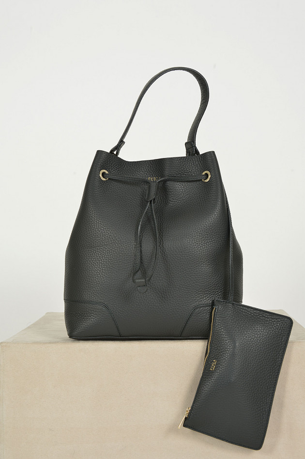 Beuteltasche STACY in Schwarz