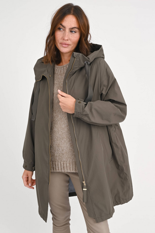 g-lab Mantel JOY mit zusätzlicher Wattierung in Khaki