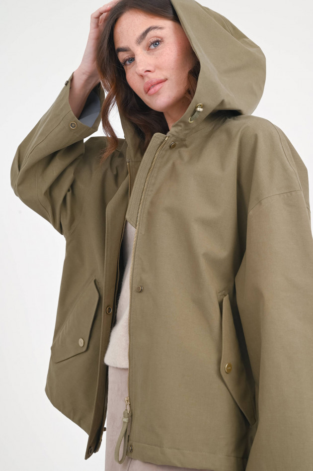 g-lab Cape-Jacke ELLE in Olive