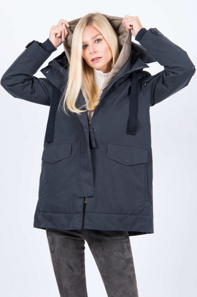 g-lab Parka MIORA in Blaugrau