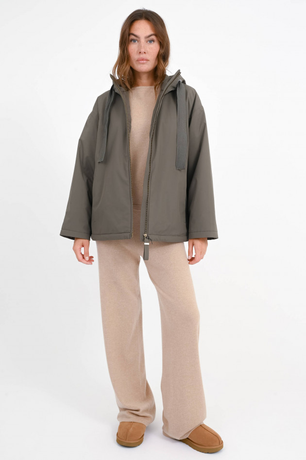 g-lab Jacke SHEER in Taupe
