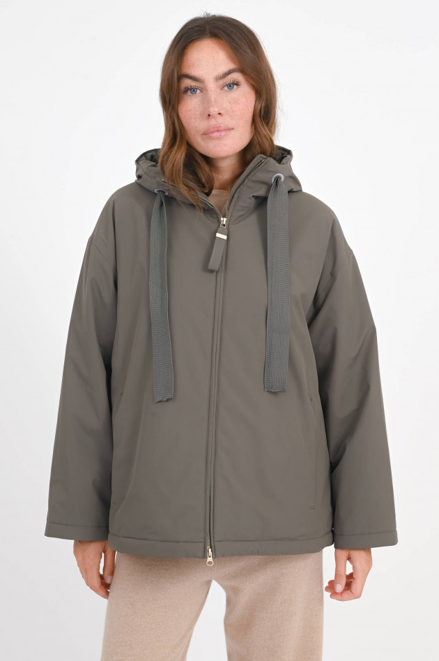 g-lab Jacke SHEER in Taupe