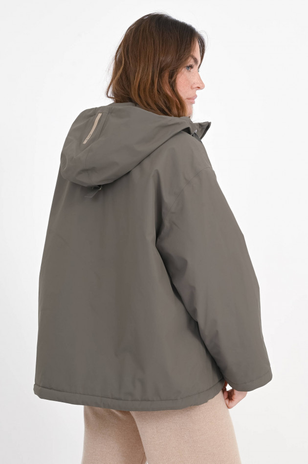g-lab Jacke SHEER in Taupe