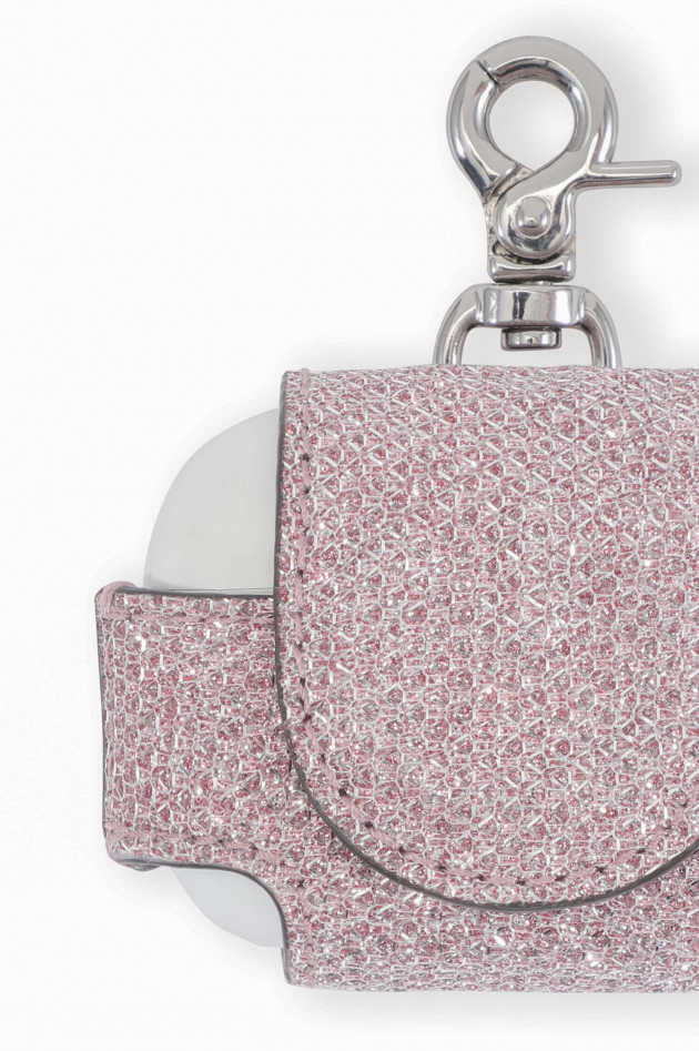 Ganni CASE für AIRPODS PRO in Rosé/Glitter