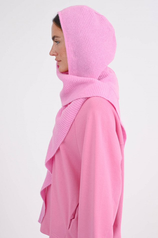 Ganni Balaclava in Hot Pink