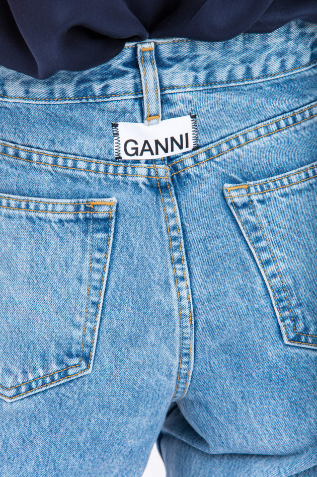 Ganni Vintage Mom-Jeans in Hellblau