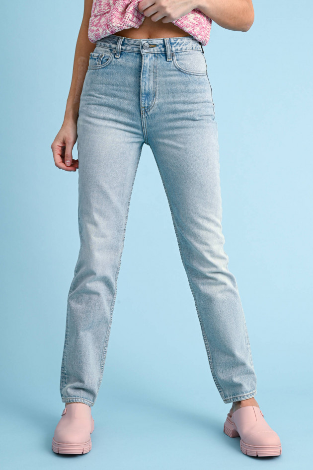 Ganni Vintage-Jeans SWIGY in Hellblau