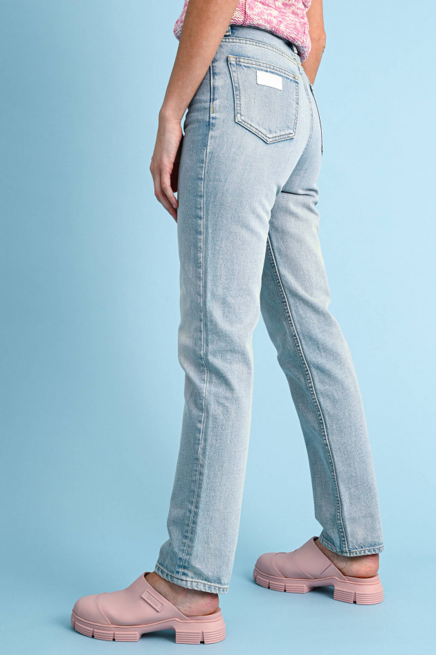 Ganni Vintage-Jeans SWIGY in Hellblau