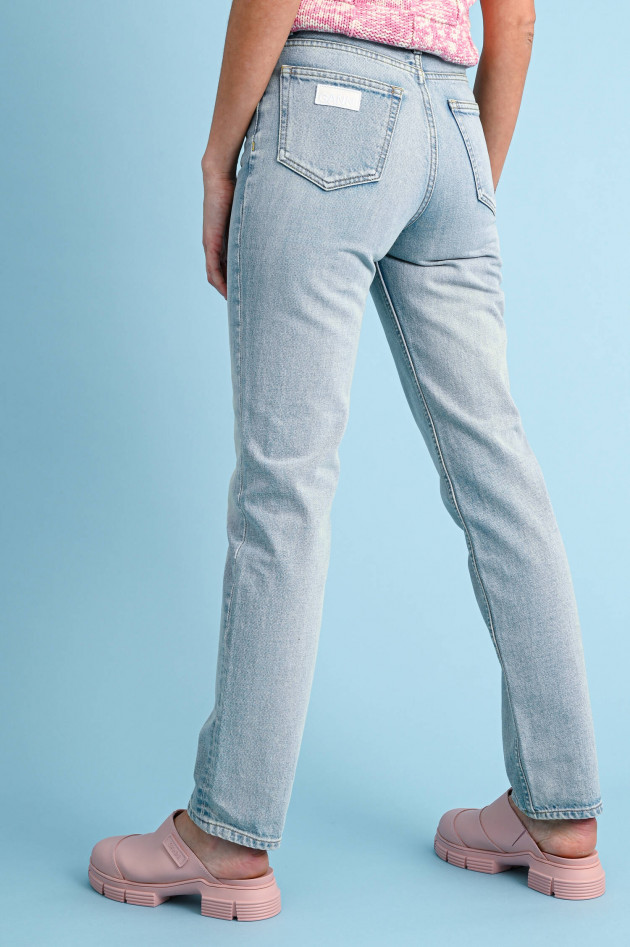 Ganni Vintage-Jeans SWIGY in Hellblau